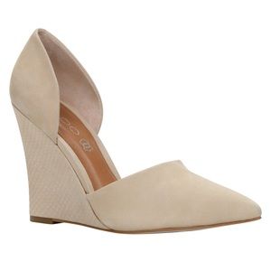Aldo Learwen Nude suede Wedge